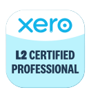 Xero Level 2 Certified Professional badge