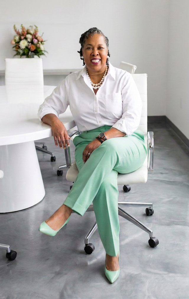 Sheronda, founder and lead bookkeeper at Fruitful Endeavors